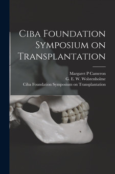 Ciba Foundation Symposium on Transplantation by Ciba Foundation Symp Transplantation - Paperback