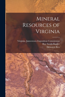 Mineral Resources of Virginia by Thomas Leonard Watson - Paperback