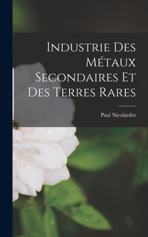 Industrie Des Metaux Secondaires Et Des Terres Rares by Paul Nicolardot - Hardback