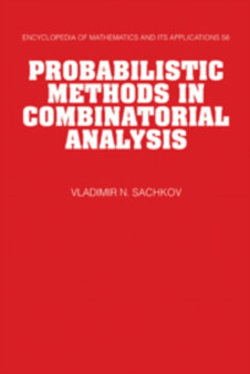 Probabilistic Methods in Combinatorial Analysis by Vladimir N. Sachkov - Paperback