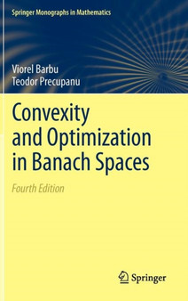 Convexity and Optimization in Banach Spaces by Viorel Barbu - Hardback