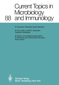 Current Topics in Microbiology and Immunology : 88 by W. Arber - Paperback