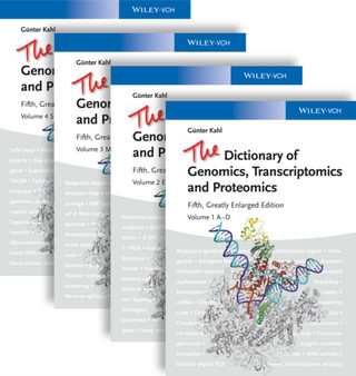 The Dictionary of Genomics, Transcriptomics and Proteomics, 4 Volume Set by Guenter Kahl - Hardback