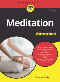 Meditation fur Dummies by Stephan Bodian - Paperback