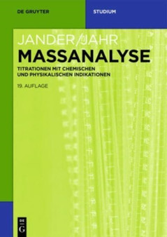 Massanalyse by Gerhart Jander - Paperback
