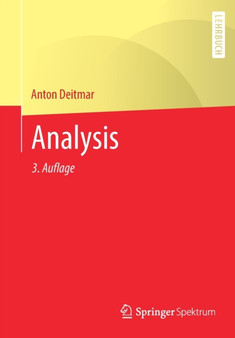 Analysis by Anton Deitmar - Paperback