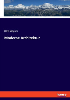 Moderne Architektur by Otto Wagner - Paperback
