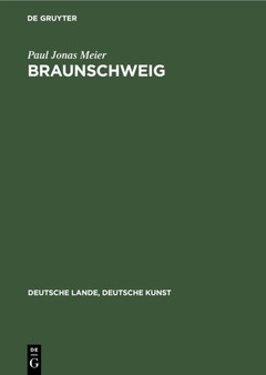 Braunschweig by Paul Jonas Meier - Hardback