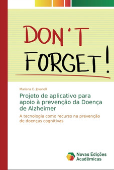 Projeto de aplicativo para apoio a prevencao da Doenca de Alzheimer by Mariana C Jovanelli - Paperback