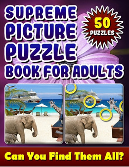 Supreme Picture Puzzle Books for Adults : Hidden Picture Books for Adults. Picture Search Books for Adults. How many Differences Can You Spot? by Lucy Coldman - Paperback
