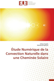 tude Num rique de la Convection Naturelle Dans Une Chemin e Solaire by Collectif - Paperback