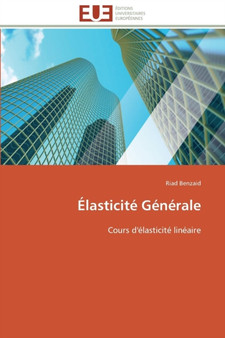lasticit G n rale by Benzaid-R - Paperback