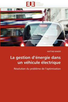 La Gestion d'' nergie Dans Un V hicule lectrique by Maker-H - Paperback