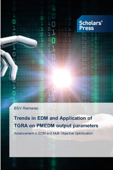 Trends in EDM and Application of TGRA on PMEDM output parameters by Bsv Ramarao - Paperback