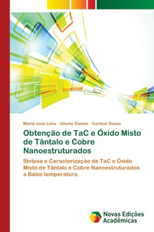 Obtencao de TaC e Oxido Misto de Tantalo e Cobre Nanoestruturados by Maria Jose Lima - Paperback