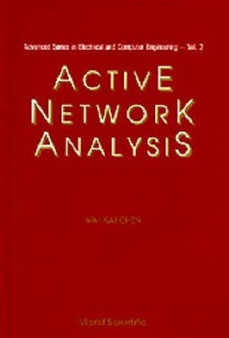 Active Network Analysis : 2 by Wai-kai Chen - Hardback