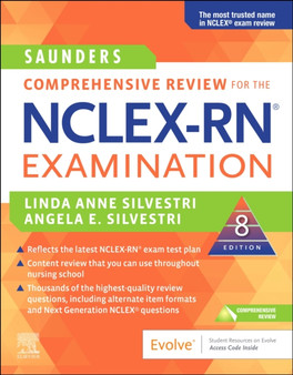 Saunders Comprehensive Review for the NCLEX-RN (R) Examination by Linda Anne (NGN) Thought Leader) Silvestri - Paperback