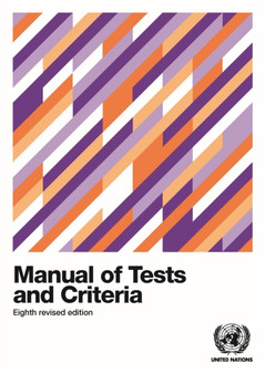 Manual of tests and criteria by United Nations: Economic Commission for Europe - Paperback
