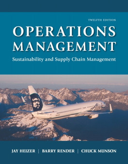 Operations Management : Sustainability and Supply Chain Management by Jay Heizer - Hardback