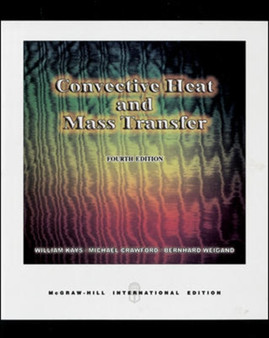 Convective Heat and Mass Transfer (Int'l Ed) by William M. Kays - Paperback