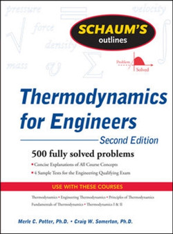 Schaum's Outline of Thermodynamics for Engineers, 2ed by Merle Potter - Paperback