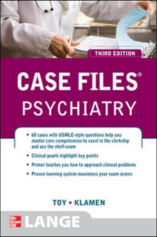 Case Files Psychiatry, Third Edition by Eugene Toy - Paperback