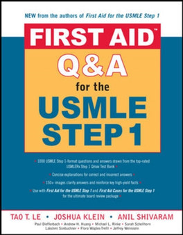 First Aid (TM) Q&A for the USMLE Step 1 by Tao Le - Paperback