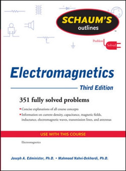Schaum's Outline of Electromagnetics, Third Edition by Joseph Edminister - Paperback