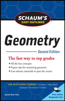 Schaum's Easy Outline of Geometry, Second Edition by Barnett Rich - Paperback