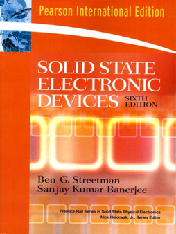 Solid State Electronic Devices : International Edition by Ben G. Streetman - Paperback