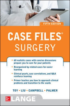 Case Files Surgery, Fifth Edition by Eugene Toy - Paperback
