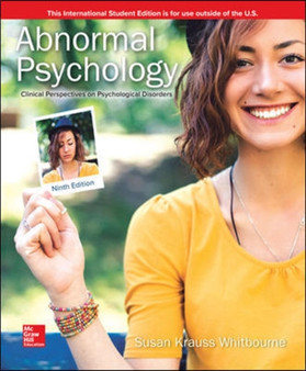 ISE Abnormal Psychology: Clinical Perspectives on Psychological Disorders by Susan Krauss Whitbourne - Paperback