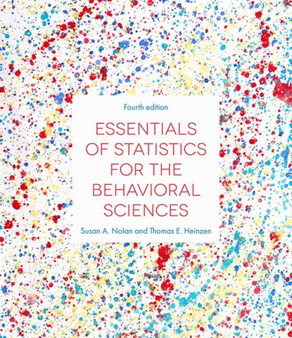 Essentials of Statistics for the Behavioral Sciences by Susan Nolan - Paperback