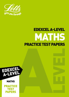 Edexcel A-Level Maths Practice Test Papers by Letts A-Level - Paperback