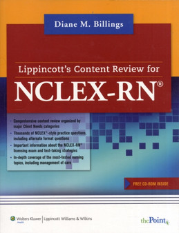 Lippincott's Content Review for NCLEX-RN by Diana M. Billings - Paperback