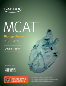 MCAT Biology Review 2021-2022 : Online + Book by Kaplan Test Prep - Paperback