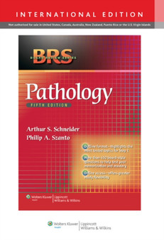 BRS Pathology, 5/e International Edition by Arthur S Schneider - Paperback