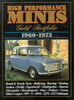 High Performance Minis Gold Portfolio 1960-73 by R.M. Clarke - Paperback