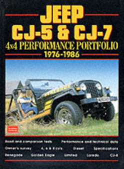 Jeep CJ-5 and CJ-7 4x4 Performance Portfolio by R.M. Clarke - Paperback