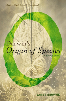 Darwin's Origin of Species : A Biography (A Book that Shook the World) by Janet Browne - Hardback