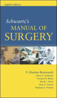 Schwartz's Principles of Surgery Companion Handbook by F.Charles Brunicardi - Paperback