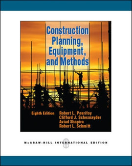 Construction Planning, Equipment, and Methods (Int'l Ed) by Robert Peurifoy - Paperback