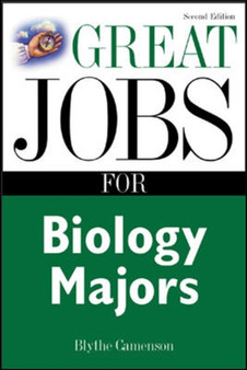 Great Jobs for Biology Majors by Blythe Camenson - Paperback