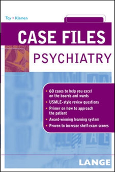 Case Files Psychiatry by Eugene Toy - Paperback