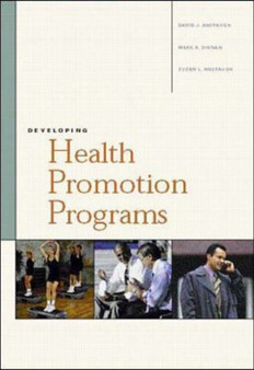 Developing Health Promotion Programs by David J. Anspaugh - Paperback