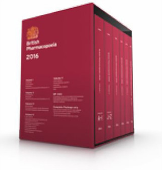British pharmacopoeia 2016 [print edition] by British Pharmacopoeia Commission - Hardback