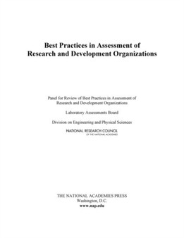 Best Practices in Assessment of Research and Development Organizations by National Research Council - Paperback