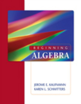 Beginning Algebra by Karen Schwitters - Paperback