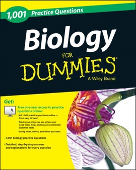 Biology: 1,001 Practice Questions For Dummies (+ Free Online Practice) by Consumer Dummies - Paperback