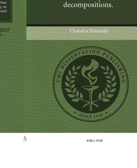 Path and cycle decompositions. by Chandra Dinavahi - Paperback